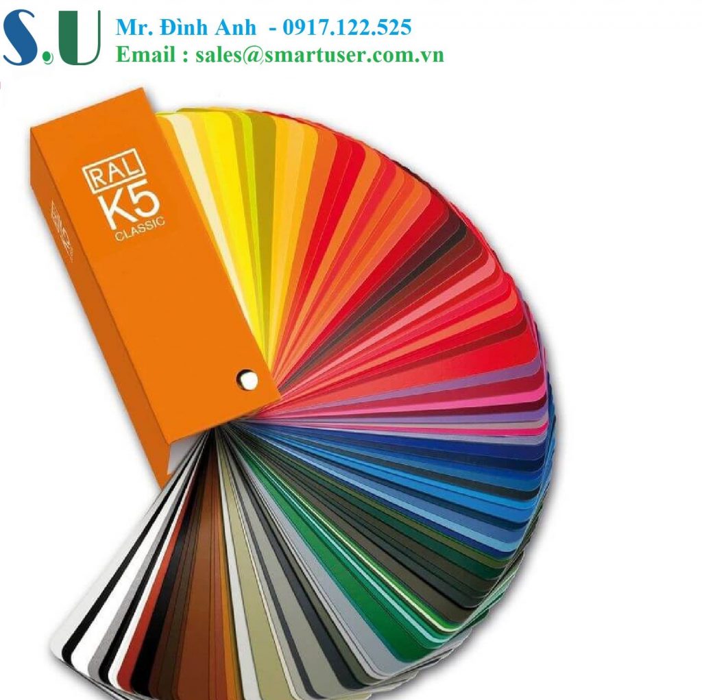 Quạt màu Ral dòng Classic - Ral K5