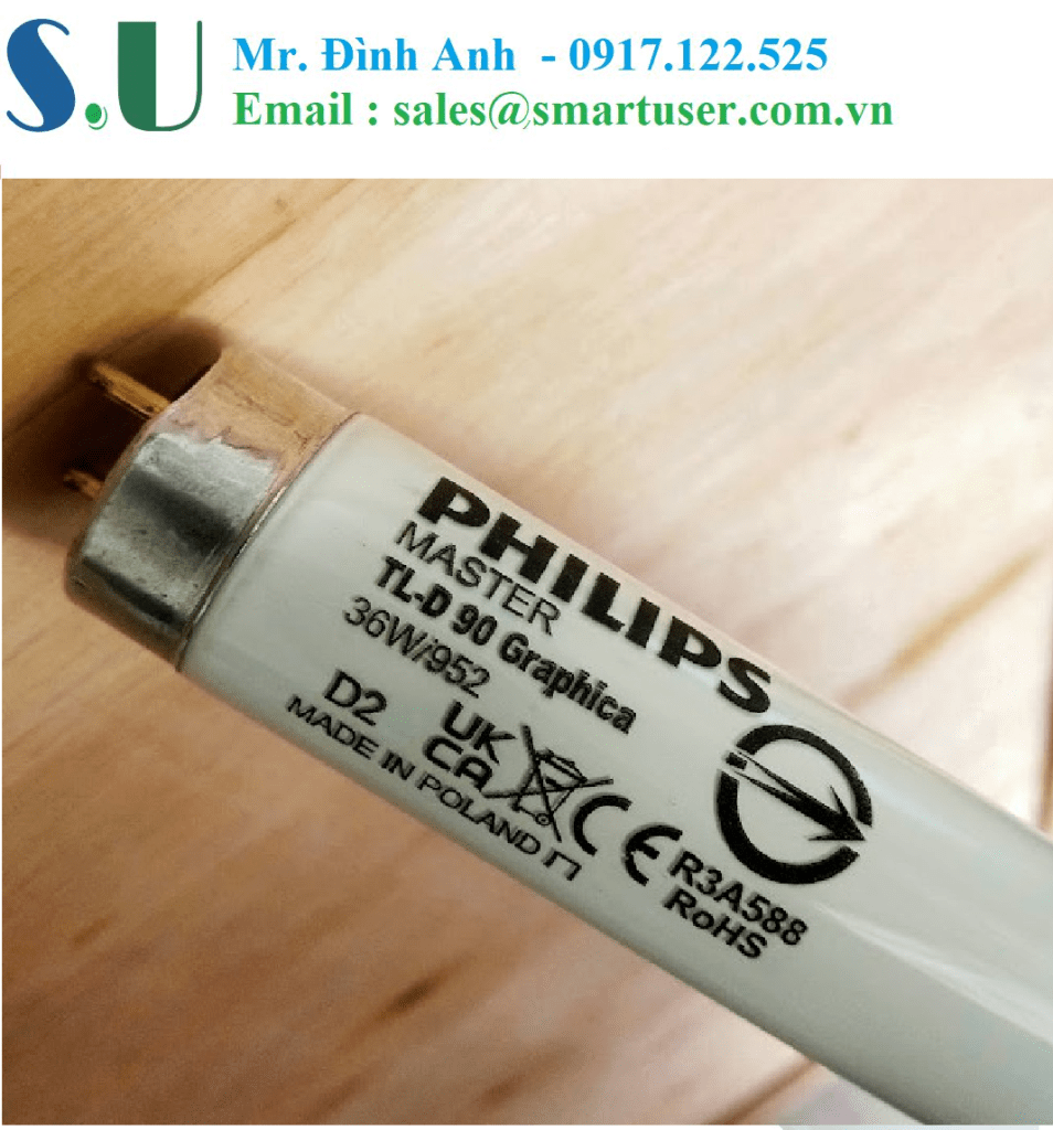 Bóng đèn D50 cho tủ so màu và hệ thống máng đèn so màu