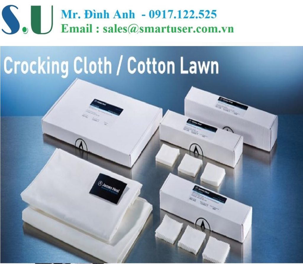 Vải chà xát cotton - Hãng James Heal