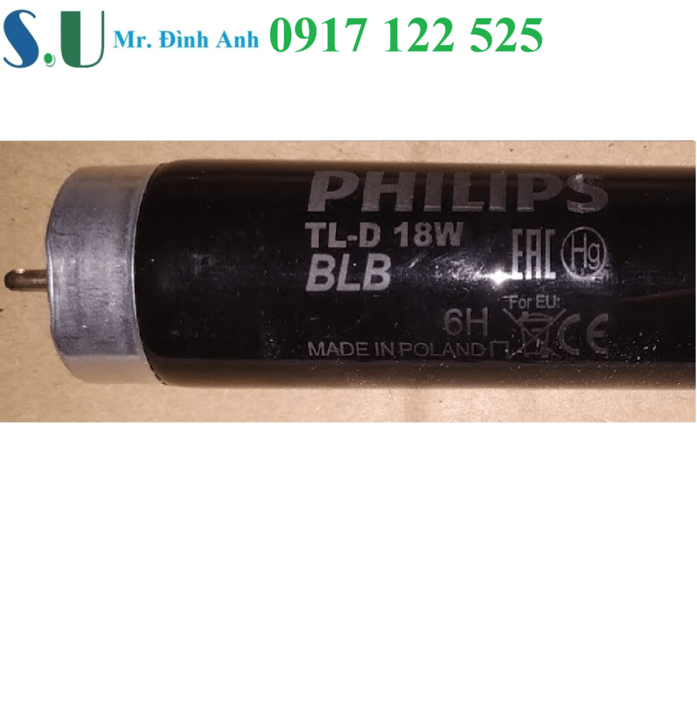 Bóng Đèn UV cho Tủ So Màu TL-D BLB 18W của PHILIPS – Giao Hàng Nhanh